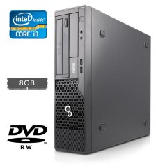 Системный блок Fujitsu Esprimo E500 E85+ SFF / Intel Core i3-2100 (2 (4) ядра по 3.1 GHz) / 8 GB DDR3 / no HDD / Intel HD Graphics 2000 / DVD-RW / DVI / 280W