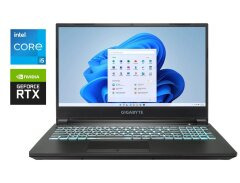Ігровий ноутбук Б-клас Gigabyte G5 MD / 15.6" (1920x1080) IPS / Intel Core i5-11400H (6 (12) ядер 4.5 GHz) / 8 GB DDR4 / 512 GB SSD / nVidia GeForce RTX 3050 Ti, 4 GB GDDR6, 128-bit / WebCam