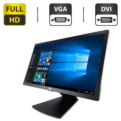 Монитор HP EliteDisplay E231 / 23" (1920x1080) TN / VGA, DVI, DisplayPort / Кабель питания