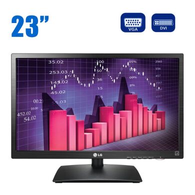 Монитор LG 23CAV42K / 23" (1920x1080) IPS / VGA, DVI, USB / VESA 100x100 