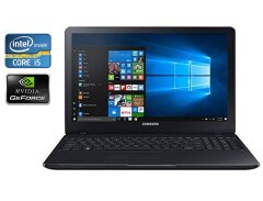 Ноутбук Б-клас Samsung NP530E5M-X02US / 15.6" (1366x768) TN Touch / Intel Core i5-7200U (2 (4) ядра по 2.5 - 3.1 GHz) / 8 GB DDR4 / 1000 GB HDD / nVidia GeForce 920MX, 2 GB DDR3, 64-bit / WebCam
