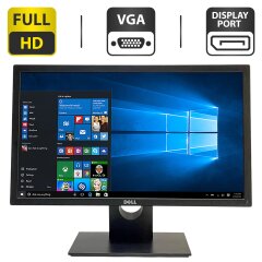 Монитор Б-класс Dell E2216HF Black / 22" (1920x1080) TN / VGA, DisplayPort + Кабель питания