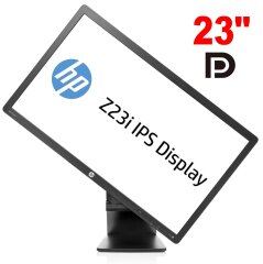 Монитор HP Z23i / 23" (1920x1080) IPS / 1x DisplayPort, 1x DVI, 1x VGA, 3x USB 2.0 / VESA 100x100 / Pivot