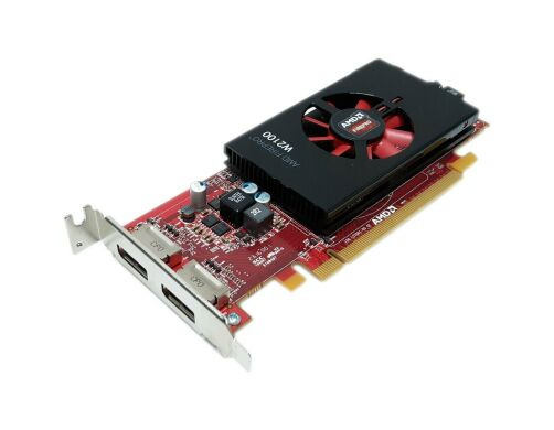 Дискретна відеокарта SFF AMD FirePro W2100, 2 GB GDDR3, 128-bit / 2x DisplayPort