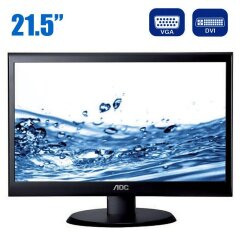 Монитор Б-класс AOC e2250Swda / 21.5" (1920x1080) TN / DVI, VGA / VESA 75x75 / Встроенные колонки