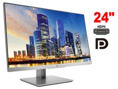 Монитор HP EliteDisplay E243i / 24" (1920x1200) IPS / 1x HDMI, 1x DisplayPort, 1x VGA, 3x USB 3.0 / VESA 100x100 / Pivot