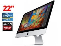 Моноблок Apple iMac 22 Late 2017 / 22" (4096x2304) IPS / Intel Core i5-7400 (4 ядра по 3.0 - 3.5 GHz) / 8 GB DDR4 / 1000 GB HDD / AMD Radeon Pro 555, 2 GB GDDR5, 128-bit / macOS + беспроводные клавиатура и мышь