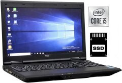 Ноутбук NEC VersaPro VK26TX / 15.6" (1366x768) TN / Intel Core i5-4200M (2 (4) ядра по 2.5 - 3.1 GHz) / 4 GB DDR3 / 120 GB SSD / Intel HD Graphics 4600 / USB 3.0 / HDMI