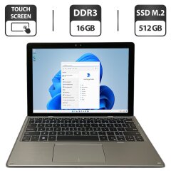 Планшет Dell Latitude 7210 2-in-1 / 12.3" (1920x1080) IPS Touch / Intel Core i7-10610U (4 (8) ядра по 1.8 - 4.9 GHz) / 16 GB DDR3 / 512 GB SSD M.2 / Intel UHD Graphics 620 / WebCam