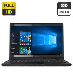 Ультрабук-трансформер Fujitsu LifeBook U9310X / 13.3" (1920x1080) IPS / Intel Core i5-10210U (4 (8) ядра по 1.6 - 4.2 GHz) / 16 GB DDR3 / 240 GB SSD / Intel UHD Graphics / WebCam