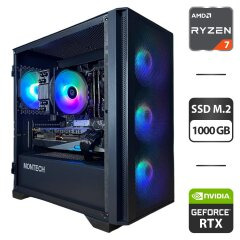 Збірка під замовлення: ігровий ПК Montech Air 100 ARGB Tower / AMD Ryzen 7 5700X (8 (16) ядер по 3.4 - 4.6 GHz) / 32 GB DDR4 / 1000 GB SSD M.2 / nVidia GeForce RTX 3080, 10 GB GDDR6X, 320-bit / 750W