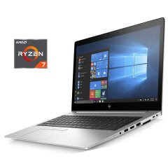 Ультрабук Б-клас HP Elitebook 745 G5 / 14" (1920x1080) IPS / AMD Ryzen 7 Pro 2700U (4 (8) ядра по 2.2 - 3.8 GHz) / 16 GB DDR4 / 256 GB SSD / AMD Radeon Vega 10 Graphics / WebCam