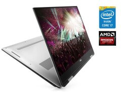 Ігровий ультрабук-трансформер Б-клас Dell XPS 15 9575 / 15.6" (3840x2160) IPS Touch / Intel Core i7-8706G (4 (8) ядра по 3.1 - 4.1 GHz) / 16 GB DDR4 / 256 GB SSD / AMD Radeon RX Vega M GL, 4 GB HBM2, 1024-bit / WebCam