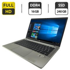 Ультрабук HP EliteBook 830 G7 / 13.3" (1920x1080) IPS / Intel Core i5-10310U (4 (8) ядра по 1.7 - 4.4 GHz) / 16 GB DDR4 / 240 GB SSD / Intel UHD Graphics / WebCam