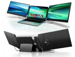 Нові портативні монітори для ноутбуків lCD Teamgee s2 / 2x 14" (1920x1080) IPS / USB Type-C / 2x 2W