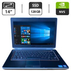 Ноутбук Dell Latitude E6420 / 14" (1600x900) TN / Intel Core i7-2620M (2 (4) ядра по 2.7 - 3.4 GHz) / 8 GB DDR3 / 128 GB SSD / nVidia NVS 4200M, 1 GB GDDR3a, 64-bit