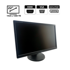 Монітор Iiyama E2283H / 22" (1920x1080) TN / VGA, DP, HDMI