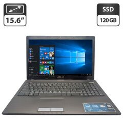 Ноутбук Asus A53T / 15.6" (1366x768) TN / AMD A6-3420M (4 ядра по 1.5 - 2.4 GHz) / 8 GB DDR3 / 120 GB SSD / AMD Radeon HD 6520G Graphics / WebCam / DVD-ROM