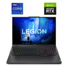 Ігровий ноутбук Б-клас Lenovo Legion Pro 7 16IRX8H / 16" (2560x1600) IPS / Intel Core i9-13900HX (24 (32) ядра по 3.9 - 5.4 GHz) / 16 GB DDR5 / 1000 GB SSD M.2 / nVidia GeForce RTX 4080, 12 GB GDDR6, 192-bit / WebCam / Win 11 Pro