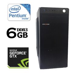 MSI MiniTower / Intel&reg; Pentium&reg; G2030 (2 ядра по 3.00 GHz) / 6 GB DDR3 / 250 GB HDD / GeForce GTX 960 2GB GDDR5 128 bit