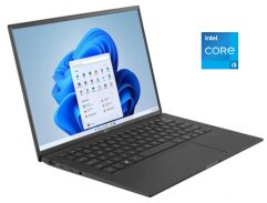 Ультрабук Б-класс LG Gram 14Z90P / 14" (1920x1080) IPS / Intel Core i5-1135G7 (4 (8) ядра по 2.4 - 4.2 GHz) / 8 GB DDR4 / 256 GB SSD / Intel Iris Xe Graphics / WebCam