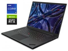 Ігровий ультрабук Lenovo ThinkPad P1 Gen 6 / 16" (2560x1600) IPS / Intel Core i9-13900H (14 (20) ядер по 2.6 - 5.4 GHz) / 32 GB DDR5 / 1000 GB SSD NVMe / nVidia GeForce RTX 4090, 16 GB GDDR6, 256-bit / WebCam