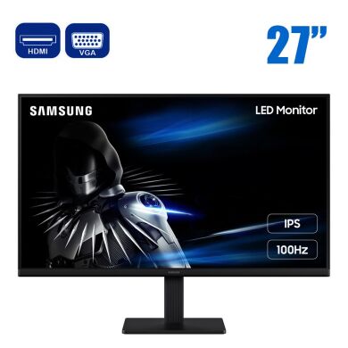 Монитор Samsung G3 S30GD (LS27D300GAIXCI) / 27" (1920x1080) IPS / VGA, HDMI / VESA 100x100 Монитор Samsung G3 S30GD (LS27D300GAIXCI) / 27" (1920x1080) IPS / VGA, HDMI / VESA 100x100