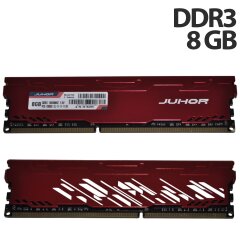 Новая оперативная память для ПК Juhor / 8 GB / 2Rx4 / DDR3 / 1600 MHz