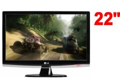 Монитор Б-класс LG W2253S-PF Black / 22" (1920x1080) TN / 1x VGA