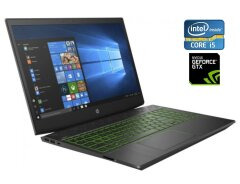 Ігровий ноутбук Б-клас HP Pavilion Gaming 15-cx0056wm / 15.6" (1920x1080) IPS / Intel Core i5-8300H (4 (8) ядра по 2.3 - 4.0 GHz) / 16 GB DDR4 / 512 GB SSD / nVidia GeForce GTX 1050 Ti, 4 GB GDDR5, 128-bit / WebCam