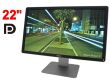 Монітор Dell P2214H / 22" (1920x1080) IPS / 1x DisplayPort, 1x DVI, 1xVGA, 3x USB 3.0, 2x USB 2.0 / VESA 100x100 / Pivot