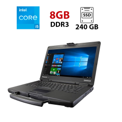 Защищенный ноутбук-трансформер Panasonic Toughbook CF-54 / 14" (1920x1080) IPS / Intel Core i5-5200U (2 (4) ядра по 2.2 - 2.7 GHz) / 8 GB DDR3 / 240 GB SSD / Intel HD Graphics 5500 / NoWebCam