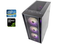 Игровой ПК Aura Tower / Intel Core i5-8400 (6 ядер по 2.8 - 4.0 GHz) / 16 GB DDR4 / 256 GB SSD M.2 + 500 GB HDD / nVidia GeForce GTX 1070 Ti, 8 GB GDDR5, 256-bit / Win 10