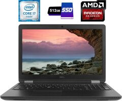 Ігровий ноутбук Dell Precision 3510 / 15.6" (1920x1080) IPS / Intel Core i7-6820HQ (4 (8) ядра по 2.7 - 3.6 GHz) / 16 GB DDR4 / 512 GB SSD / AMD Radeon R9 M360, 2 GB GDDR5, 128-bit / WebCam / HDMI