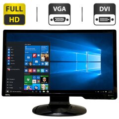 Монитор BenQ G2420HDBL / 24" (1920x1080) TN / VGA, DVI / VESA 100x100 + Кабель питания