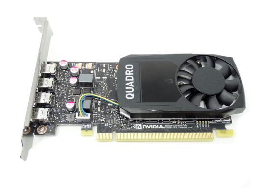 Дискретна відеокарта nVidia Quadro P1000, 4 GB GDDR5, 128-bit / miniDP 