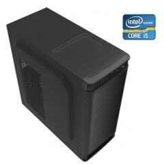 ПК GameMax MT508-NP-2U3 Tower / Intel Core i5-2500 (4 ядра по 3.3 - 3.7 GHz) / 8 GB DDR3 / 320 GB HDD / Intel HD Graphics 2000 / 400W / Win 10