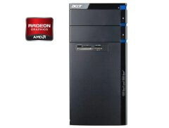 ПК Б-клас Acer Aspire M3400 Tower / AMD Athlon II X4 635 (4 ядра по 2.9 GHz) / 8 GB DDR3 / 120 GB SSD / AMD Radeon HD 4670, 512 MB GDDR3, 128-bit / Win 7