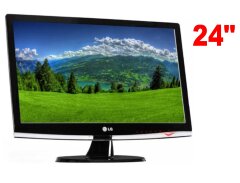 Монитор Б-класс LG Flatron W2453SQ-PF / 24" (1920x1080) TN / 1x VGA / Кабели в комплекте