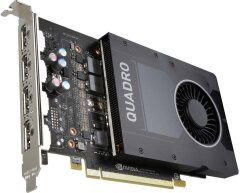 Дискретна відеокарта nVidia Quadro P2000, 5 GB GDDR5, 160-bit / 4x DisplayPort
