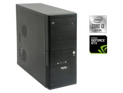 Игровой ПК Asus Vento A8 Tower / Intel Core i3-10100F (4 (8) ядер по 3.6 - 4.3 GHz) / 12 GB DDR4 / 128 GB SSD + 1000 GB HDD / nVidia GeForce GTX 1050 Ti, 4 GB GDDR5, 128-bit / 500W / Win 10