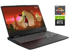 Ігровий ноутбук Б-клас Lenovo IdeaPad Gaming 3 15ARH7 / 15.6" (1920x1080) IPS / AMD Ryzen 5 6600H (6 (12) ядер по 3.3 - 4.5 GHz) / 16 GB DDR5 / 512 GB SSD M.2 / nVidia GeForce RTX 3050, 4 GB GDDR6, 128-bit / WebCam / Win 11 Home