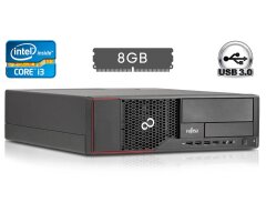 Системный блок Fujitsu Esprimo E710 E85+ SFF / Intel Core i3-3220 (2 (4) ядра по 3.3 GHz) / 8 GB DDR3 / no HDD / Intel HD Graphics 2500 / 280W / USB 3.0 / DisplayPort / DVI