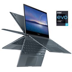 Ультрабук-трансформер Asus ZenBook Flip UX363E / 13.3" (1920x1080) OLED Touch / Intel Core i7-1165G7 (4 (8) ядра по 2.8 - 4.7 GHz) / 16 GB DDR4 / 512 GB SSD / Intel Iris Xe Graphics / WebCam / Win 10 Pro