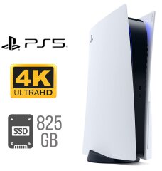 Игровая консоль Sony Playstation PS5 CFI-1015B / AMD Ryzen Zen 2 Custom (8 ядер по 3.5 GHz) / 16 GB GDDR6 / 825 GB SSD / AMD Radeon RDNA 2, 16 GB GDDR6, 256-bit / Wi-Fi