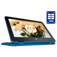 Нетбук-трансформер Б-класс HP ProBook x360 11 G3 EE / 11.6" (1366x768) TN Touch / Intel Pentium Silver N5000 (4 ядра по 1.1 - 2.7 GHz) / 8 GB DDR4 / 256 GB SSD / Intel UHD Graphics 605 / WebCam / Win 10