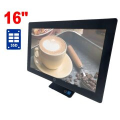 Моноблок HP RP9 G1 9015 Retail System / 16" (1366x768) TN  Touch / Intel  Pentium G4400T (2 ядра по 2.9 GHz) / 4 GB DDR4 / 120 GB SSD / Intel HD Graphics 510