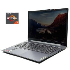 Ультрабук Lenovo IdeaPad Slim 3 15ABR8 / 15.6" (1920x1080) IPS / AMD Ryzen 7 7730U (8 (16) ядра по 2.0 - 4.5 GHz) / 16 GB DDR4 / 256 GB SSD / AMD Radeon RX Vega 8 Graphics / WebCam / Win 11