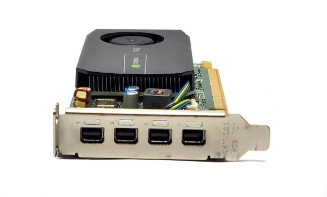 Дискретна відеокарта nVidia NVS 510, 2 GB DDR3, 128-bit / 4x miniDP / SFF