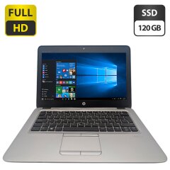 Нетбук HP EliteBook 725 G3 / 12.5" (1920x1080) IPS / AMD Pro A12-8800B (4 ядра по 2.1 - 3.4 GHz) / 8 GB DDR3 / 120 GB SSD / AMD Radeon R7 Graphics / WebCam